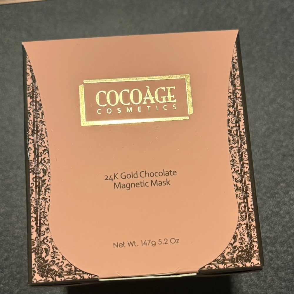 COCOAGE COSMETICS 24K Gold Chocolate Magnetic Mask
